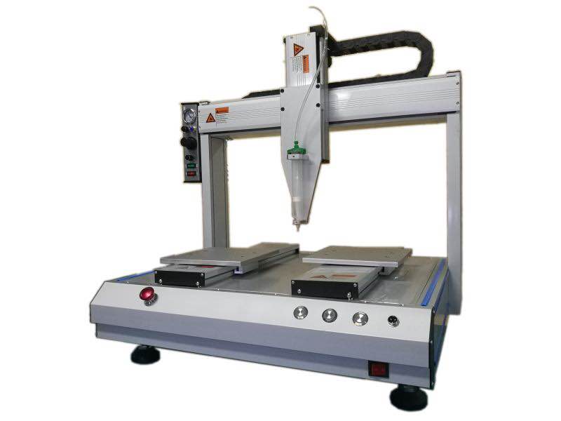 单头双平台点胶机